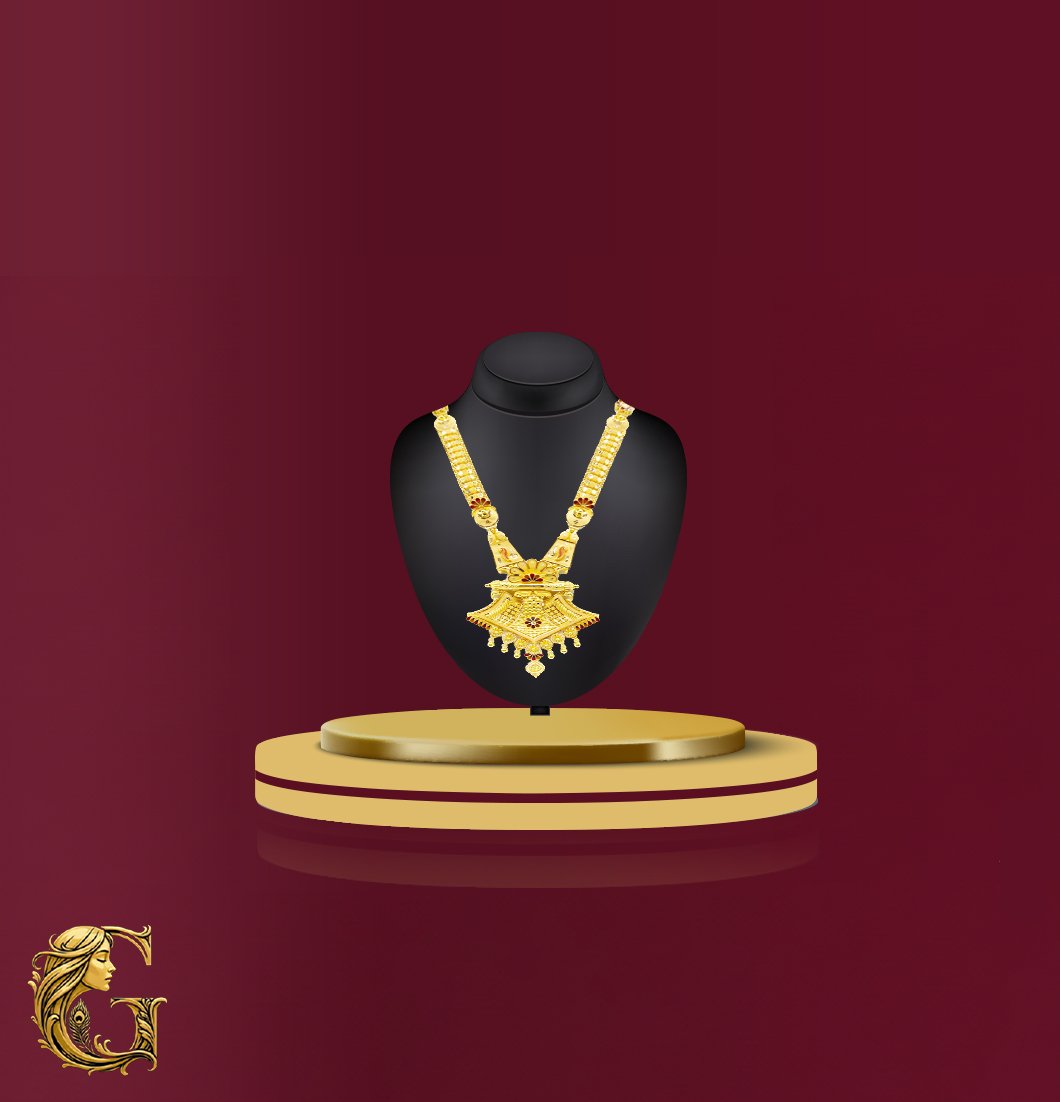 Gold Long Necklace 31GM 1