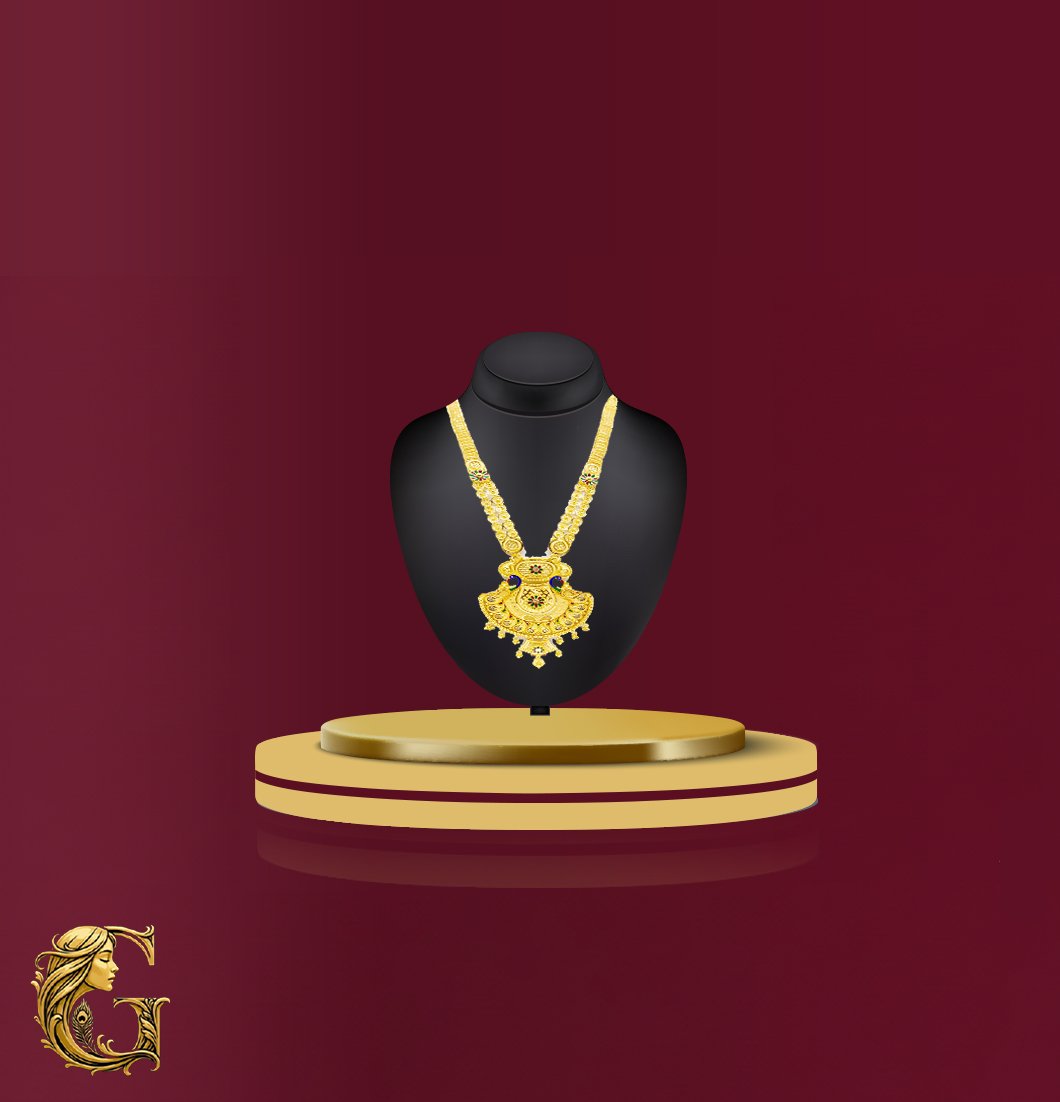 Gold Long Necklace 39GM